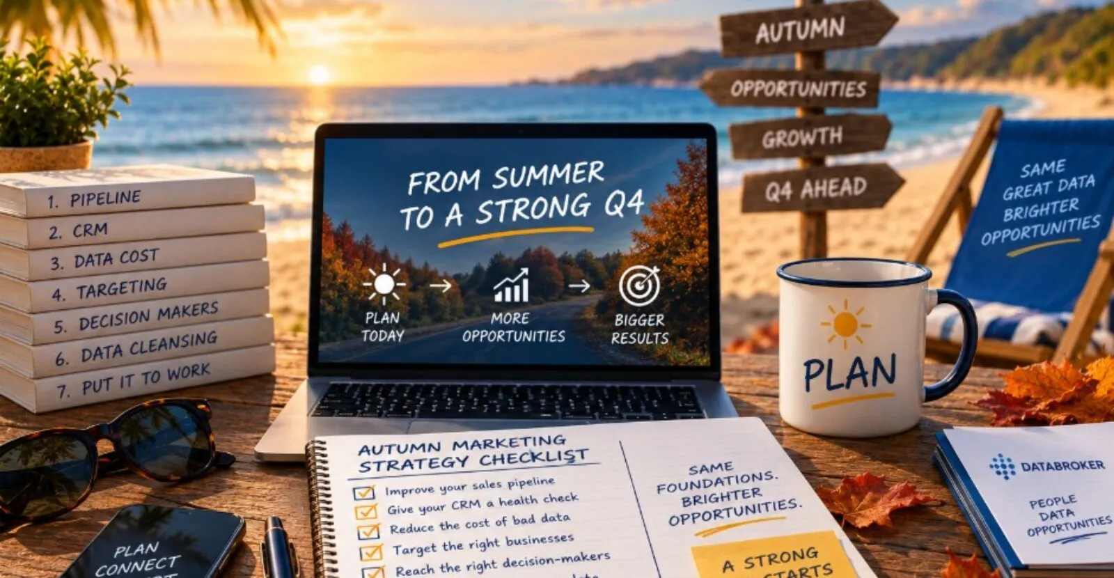 B2B marketing strategy checklist for autumn and winter sales planning